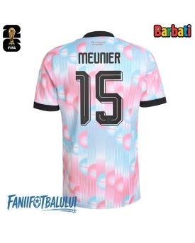 Belgia Thomas Meunier #15 Tricou Fotbal Replică Mondial 2026 Barbati Deplasare Belgia Thomas Meunier #15 Tricou Fotbal Replică Mondial 2026 Barbati Deplasare